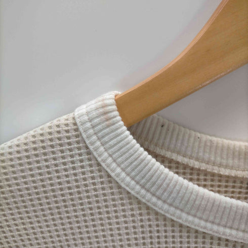 ウールリッチ WOOLRICH SOLOTEX WAFFLE CREW NECK SHIRT メンズ M