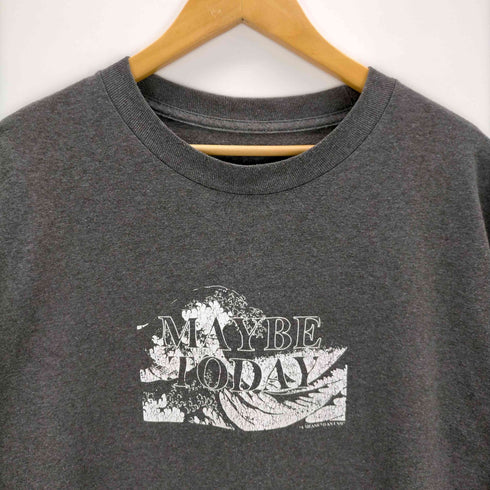 プリビレッジ PRIVILEGE MAYBE TODAY 霜降り クルーネックTシャツ メンズ