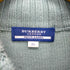 バーバリーブルーレーベル BURBERRY BLUE LABEL ロゴ刺繍ドライバーズニット レディース JPN:38