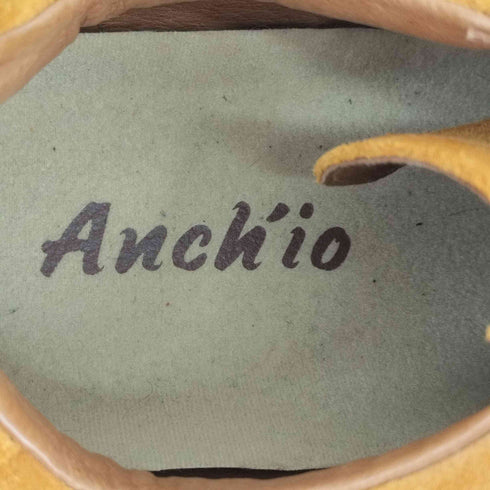 Anchio スウェード クレープソールスニーカー メンズ