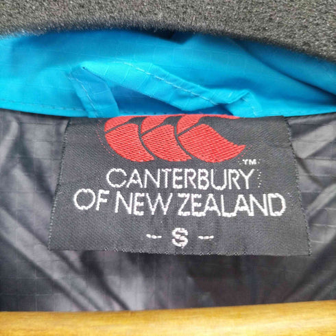 カンタベリーオブニュージーランド CANTERBURY OF NEW ZEALAND 刺繍ロゴ ナイロンジャケット メンズ S