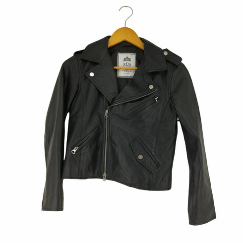 スローブイエナ SLOBE IENA 15AW レザーライダースブルゾン レディース 36