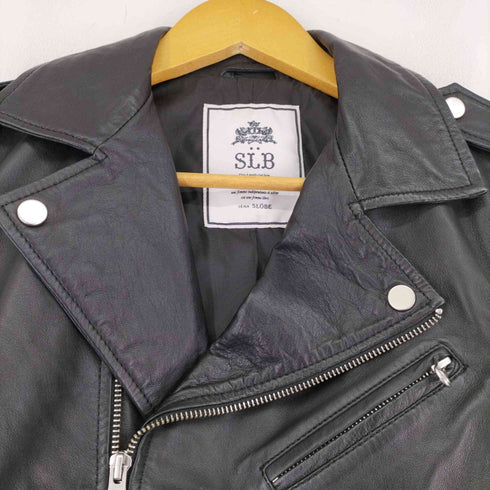 スローブイエナ SLOBE IENA 15AW レザーライダースブルゾン レディース 36