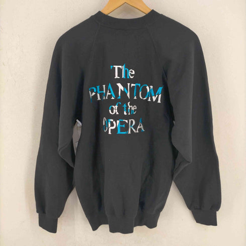 SANTEE SWWEATS 90s USA製 The Phantom of the Opera両面刺繍 ラグランスウェット メンズ import:M