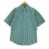 ランズエンド LANDS END マレーシア製 ギンガムチェック ボタンダウンシャツ メンズ JPN:M