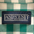 ランズエンド LANDS END マレーシア製 ギンガムチェック ボタンダウンシャツ メンズ JPN:M