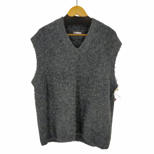ザラ ZARA オーバーサイズニットベスト レディース S-M