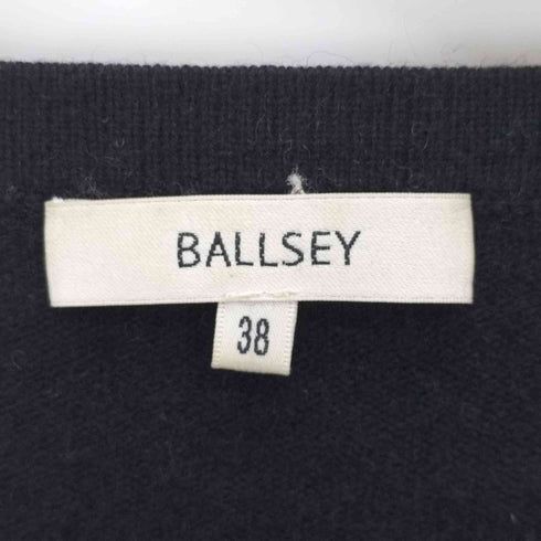 ボールジー BALLSEY カシミヤ 100% カーディガン レディース JPN:38
