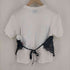 ナイフ NAIFE デザインクルーネックTシャツ レディース JPN:36