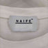 ナイフ NAIFE デザインクルーネックTシャツ レディース JPN:36