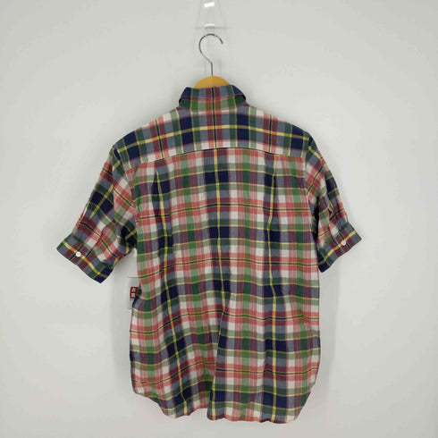 コムデギャルソンオムプリュス COMME des GARCONS HOMME PLUS AD2007 マドラスチェックシャツ 半袖 メンズ JPN:M