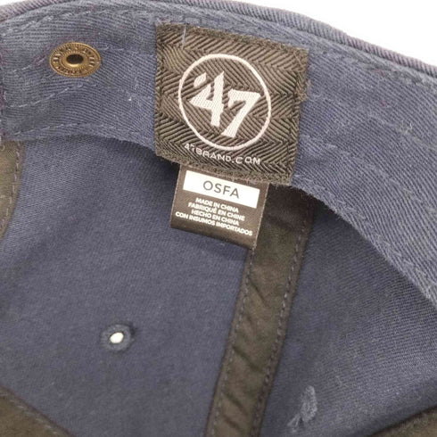 フォーティーセブン 47BRAND フロント刺繍 6パネルキャップ メンズ ONE SIZE