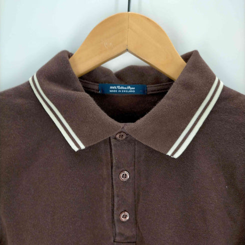 フレッドペリー FRED PERRY イングランド製 鹿の子ポロシャツ メンズ