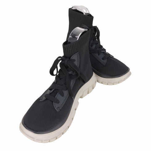 チャールズキース CHARLES & KEITH Knitted Sock High-Top Sneakers ニットソックス ハイトップスニーカー レディース JPN:24.5