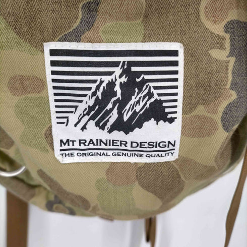 マウントレイニアデザイン Mt RAINIER DESIGN 迷彩柄 ヘリンボーン バックパック メンズ