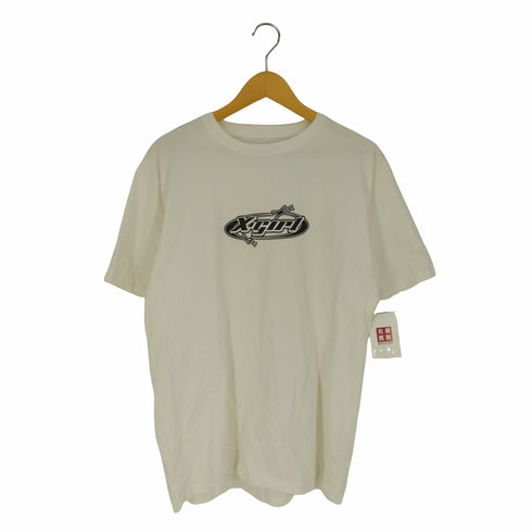 エックスガール X-girl STAR OVAL LOGO S/S TEE スターオバールロゴショートスリーブTシャツ レディース JPN:L