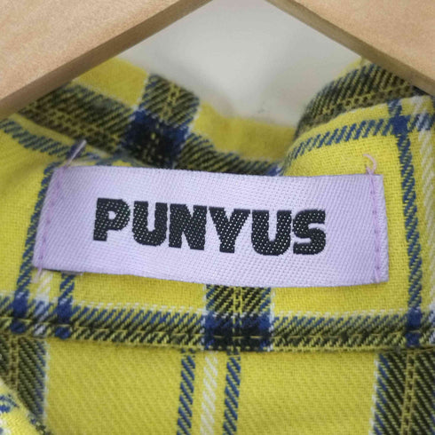 プニュズ PUNYUS ダメージチェックシャツ レディース JPN:3