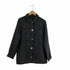 ザラ ZARA テクスチャーツイードシャツジャケット レディース JPN:S