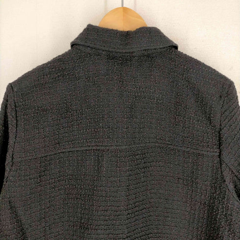 ザラ ZARA テクスチャーツイードシャツジャケット レディース JPN:S