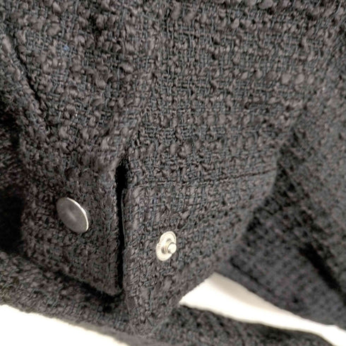 ザラ ZARA テクスチャーツイードシャツジャケット レディース JPN:S