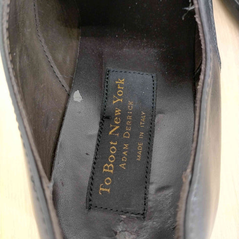 To Boot New York ADAM DERRICK MADE IN ITALY 外羽根 レザードレスシューズ メンズ 10 1/2