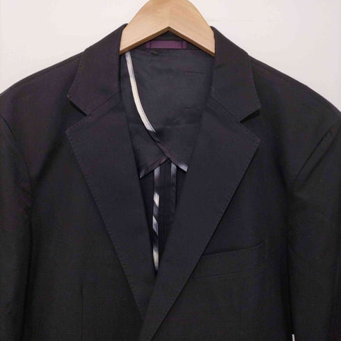 ピーエスポールスミス PS Paul Smith 2Bコットンシングルテーラードジャケット 背抜き センターベント メンズ import:XL