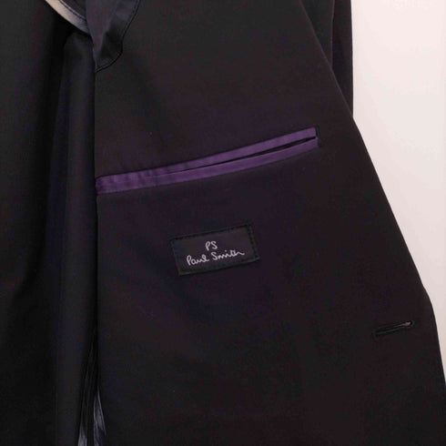 ピーエスポールスミス PS Paul Smith 2Bコットンシングルテーラードジャケット 背抜き センターベント メンズ import:XL