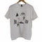 サイラス SILAS グラフィック プリント S/S TShirt メンズ import:M