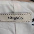 ティティアンドコー titty&Co ショートトレンチコート レディース JPN:M