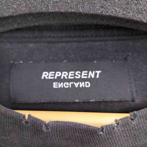 リプレゼント REPRESENT FEEL THE HEAT T-SHIRT / VINTAGE BLACK メンズ import:L