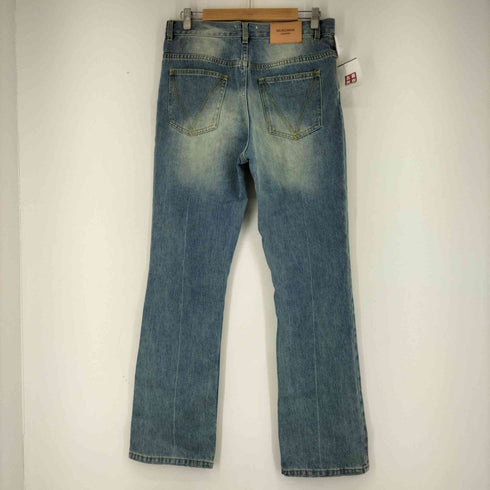 MUKHINA HOMME ジッパーフライ ダメージブーツカットデニム メンズ JPN:M