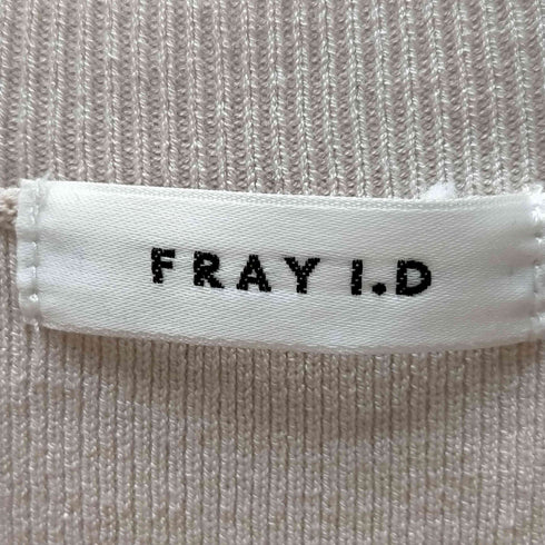フレイアイディー FRAY I.D デシンスリーブニットプルオーバー レディース FREE