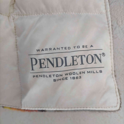 ペンドルトン PENDLETON リバーシブル ダウンマフラー メンズ