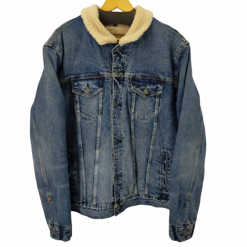 アメリカンイーグル AMERICAN EAGLE デニムボアジャケット メンズ XXL