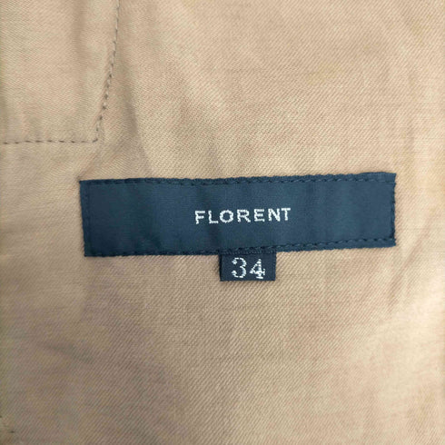フローレント FLORENT レーヨン混 タックスラックスパンツ レディース JPN:34