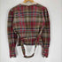 ラルフローレン RALPH LAUREN 90s フリル タータンチェックシャツ レディース 8