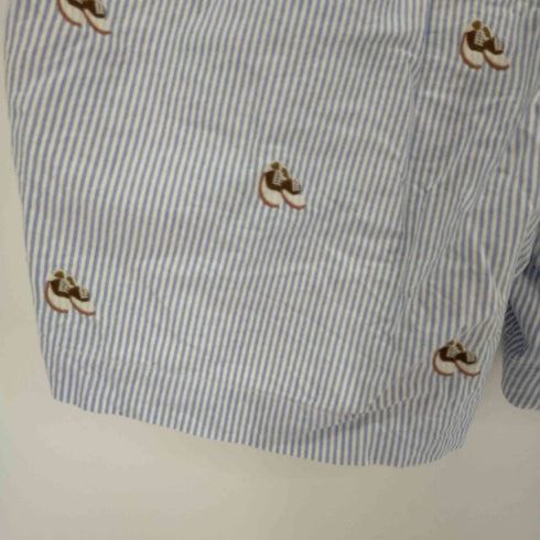 ポロラルフローレン POLO RALPH LAUREN ストライプショーツ 靴刺繍 メンズ 40