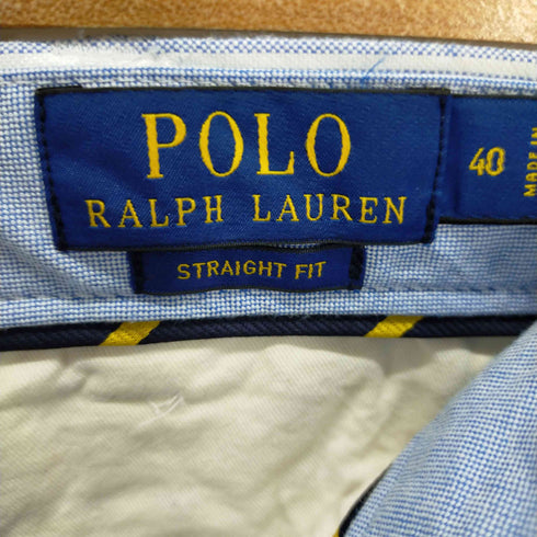 ポロラルフローレン POLO RALPH LAUREN ストライプショーツ 靴刺繍 メンズ 40