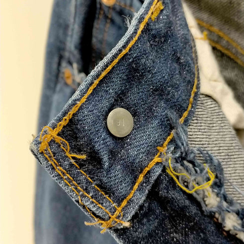 リーバイス Levis 502-0117 66前期 刻印16 bigE talon 赤耳 並行ステッチ メンズ W30