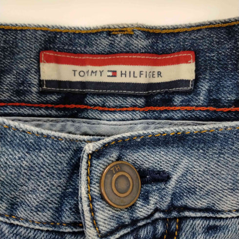 トミーヒルフィガー TOMMY HILFIGER テーパードデニムパンツ メンズ 38×32