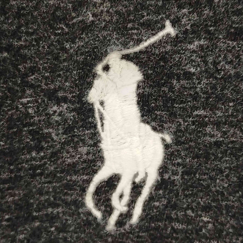 ポロラルフローレン POLO RALPH LAUREN 霜降りロンT ポニー刺繍 メンズ import:L