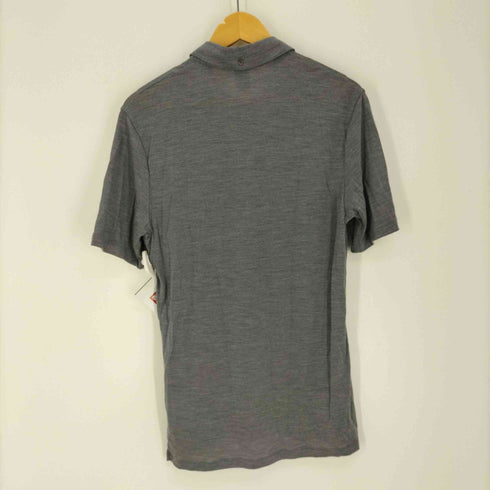 アイスブレーカー ICEBREAKER MERINO ウール レギュラーカラー S/S ポロシャツ メンズ import:M