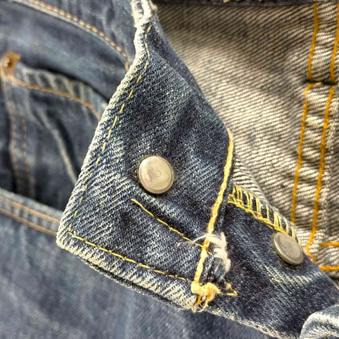 リーバイス Levis 501 Sタ イプ ボタンフライ 刻印2 BIGE 60s bigE Vステッチウエストシングル バックポケットシングル メンズ W31