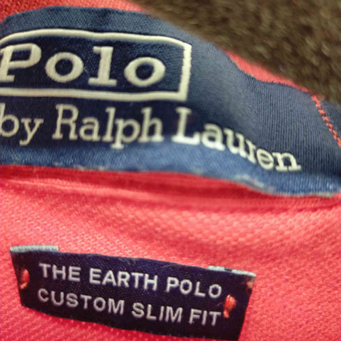 ポロバイラルフローレン Polo by RALPH LAUREN THE RARTH POLO CUSTOM SLIM FIT スモールポニー刺繍 メンズ import:XL