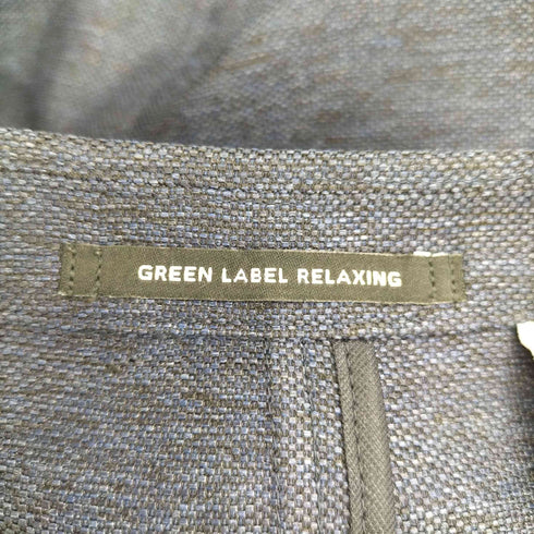 ユナイテッドアローズグリーンレーベルリラクシング UNITED ARROWS green label relaxing カラミムジ 2B NT 2PP active plus メッシュテーラード メンズ JPN:44