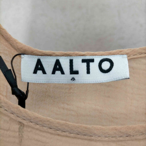 アールト AALTO 18SS TWO LAYERS TOP レーヨン/シルク レイヤードキャミ レディース FR:36