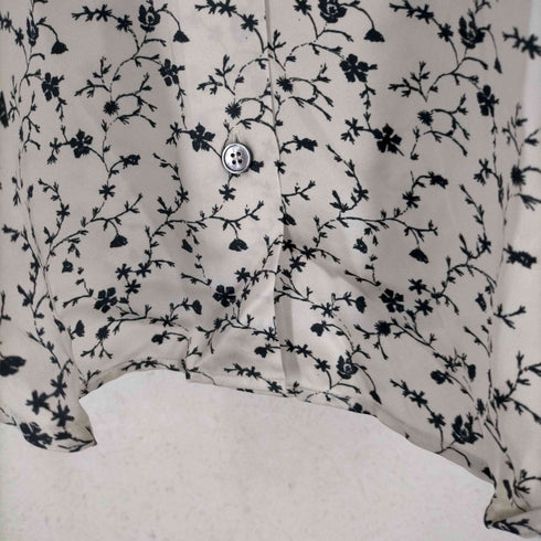 アールト AALTO 18SS SHIRT WITH STADING COLLAR FLOWER レディース EUR:38
