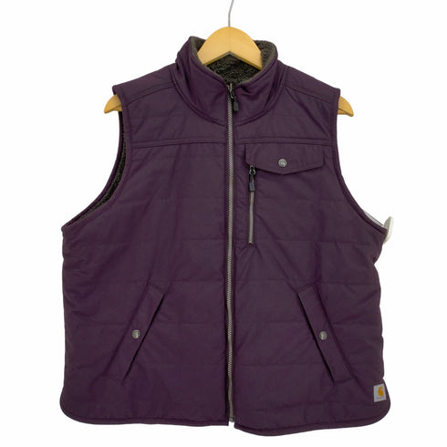カーハート Carhartt Reversible Nylon Vest リバーシブルナイロンベスト 中綿ベスト メンズ import:XL