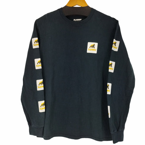 エクストララージ XLARGE フロント x スリーブ プリント L/S カットソー メンズ JPN:S