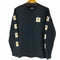 エクストララージ XLARGE フロント x スリーブ プリント L/S カットソー メンズ JPN:S